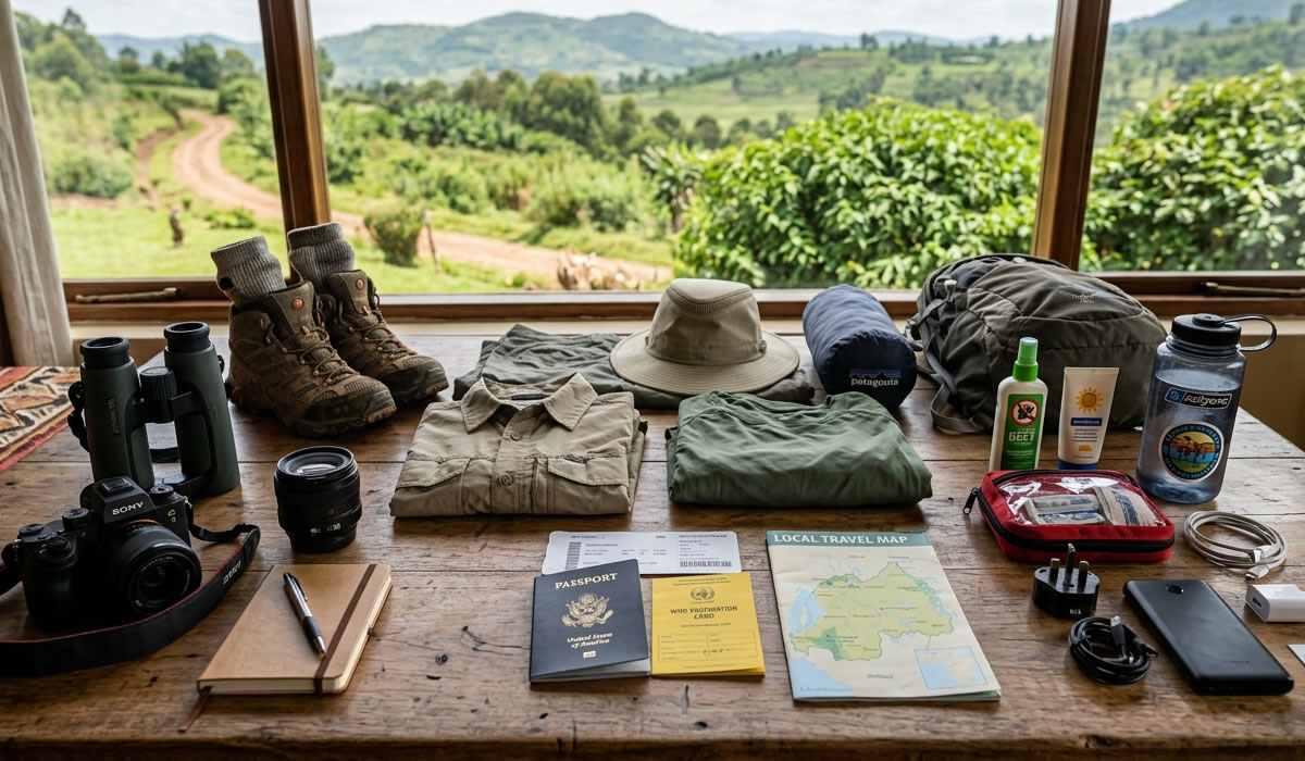 Rwanda Safari Packing List