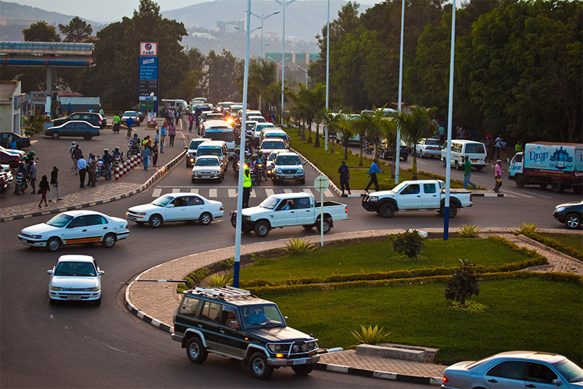 Driving in Kigali: